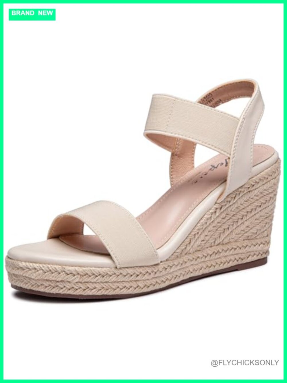 Women's Open Toe Espadrille Wedge Sandals Ankle Strap Comfort Dressy Shoes